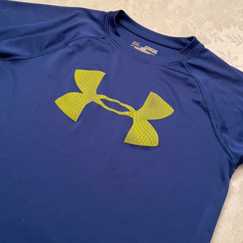 Under Armour Boys HeatGear Loose YMD big logo